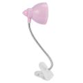 Led Book Light Flexible Mini Adjustable Clip-on Reading Lamps Pink