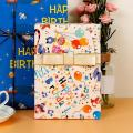 12pcs Wrapping Paper Sheets with Ribbon,for Party Gift Wrapping Paper