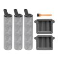6 Pcs Roller Main Brush and Hepa Filter Suitable for Tineco Ifloor