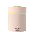 Wireless Air Humidifier Usb Silent Humidifier for Bedroom Home(pink)
