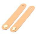 6 Pcs Leather Drawer Pull Wardrobe Door Handle for Cupboard Drawer B