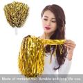 24pcs Cheerleading Pom Poms for Adults Kids Cheerleaders Party Yellow