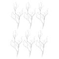 6 X Artificial White Dry Plant Tree Branch Wedding Party Decor