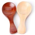 Small Wooden Salt Spoons Condiments Baby Solid Wood Honey Teaspoon