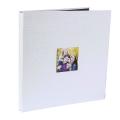 Photo Album Self Adhesive Scrapbook for Wedding/family White