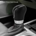 5 Speed Gear Stick Shift Knob&dust Boot Cover