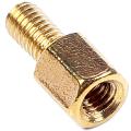 100pcs Brass Hex Standoff Spacer Screw Female to Male 5mm+6mm M3 3mm