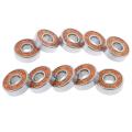 16pcs Ilq-11 Skate Scooter No Noise Oil Lubricated Wheel Bearing
