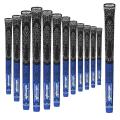Wosofe 13pcs Rubber and Cotton Thread Golf Club Grips, Midsize Blue