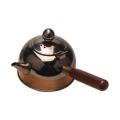 500ml Single Handle Water Kettle Induction 304 Stainless Steel Bronze