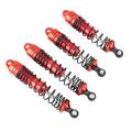 4pcs Metal Front & Rear Shock Absorbers for Traxxas Slash Car Parts,2