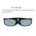 2pcs Active Shutter Eyewear Dlp-link 3d Glasses Usb Rechargeable