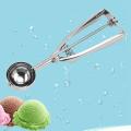 Scoop Set Ice Cream Scoop with Trigger Stainless Steel for Baking