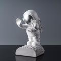 2pcs Resin Astronaut Bookend Tabletop Book Decoration(gold)