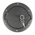 Fuel Tank Cap Lock Cover + with 2 Key Lock Szzt04145 for Jeep
