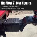 4pcs Hitch Receiver Muffler Pad 2 Inch for Adjustable Ball Mounts