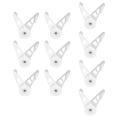 360 Degrees Plant Branch Benders Adjustable Plant Clips White