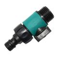 Plastic Valve with 3/4 Inch Male Thread Connector Hose Switch 1 Pc