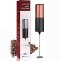 Copper Milk Frother, Handheld Battery Operated Whisk