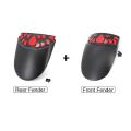 Motorcycle Front and Rear Mudguard Fender Extension Splash Guard