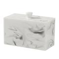 Marble Texture Resin Toothpick Holder Portable Toothpick Container 1
