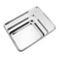 Stainless Steel Baking Tray with Removable Cooling Rack Bbq Tray,d