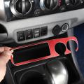 Car Central Control Power Socket Interior Accessories Red