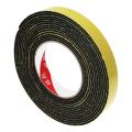 5m Black Single Sided Self Adhesive Foam Tape 20mm Wide X 3mm Thick