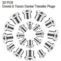 Dowel and Tenon Center Transfer Plugs 20 Pcs,1/4 5/16 3/8 1/2 Inch