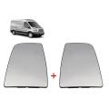 1 Pair Heated Rear View Mirror Lens Glass for Ford Transit Mk8 V363
