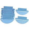10pcs Fabric Mop Inserts for Conga 3090 3490 Series Vacuum Cleaner