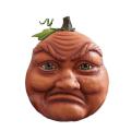 Fall Fake Pumpkin with Rich Expression for Halloween Decoration F