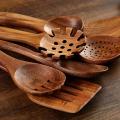 Wooden Spoons for Cooking Kitchen Wooden Spatula Set for Cooking C