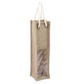 6pack Burlap Wine Bags Wine Gift Bags with Ropes