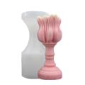 Candle Mould, Tulip Candle Holder Silicone Mould