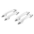 Chrome Door Handle Cover Trim Car Set Styling Accessories