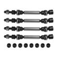 4pcs Metal Steel Front and Rear Drive Shaft Cvd,1
