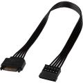 1pcs Sata Power Extension Cable,15 Pin Sata Male to Female Extender