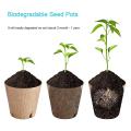 60 Pack Peat Pots for Seedlings, 3.15 Inch for Plant Vegetables
