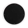 7inch Round Wooden Picture Frames Creative Diy Wall Hanging(black)