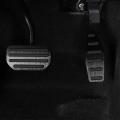 Car Accelerator Brake Foot Pedals Covers for Suzuki Jimny , Black