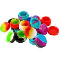 10 Pcs 5ml Silicone Wax Containers Assorted Colors Multi Use