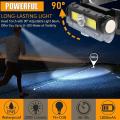 Rechargeable Waterproof Head Light 2000 Lumen Super Bright