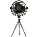 Multifunction Remote Cooler Fan with Tripod for Home Office -black