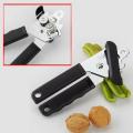 Heavy Duty Iron Tin Can Opener Cutter Comfort Handle Grip Tool