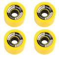 4pcs Skateboard Wheels 70x51mm 78a Solid Roller Wheels Riding 3