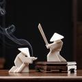 Figurine Incense Stick Tray Decor for Home Tea Yoga Studio Statue F