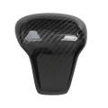 Carbon Fiber Gear Shift Knob Shifter Sticker for Tiguan L 2017-2022