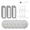 Side Brush Mop Pads and Filter Replacement Accessories for Mijia