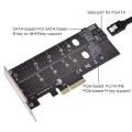 M.2 Nvme & M.2 Ngff to Pcie 3.0 X4 Adapter, Controller Expansion Card